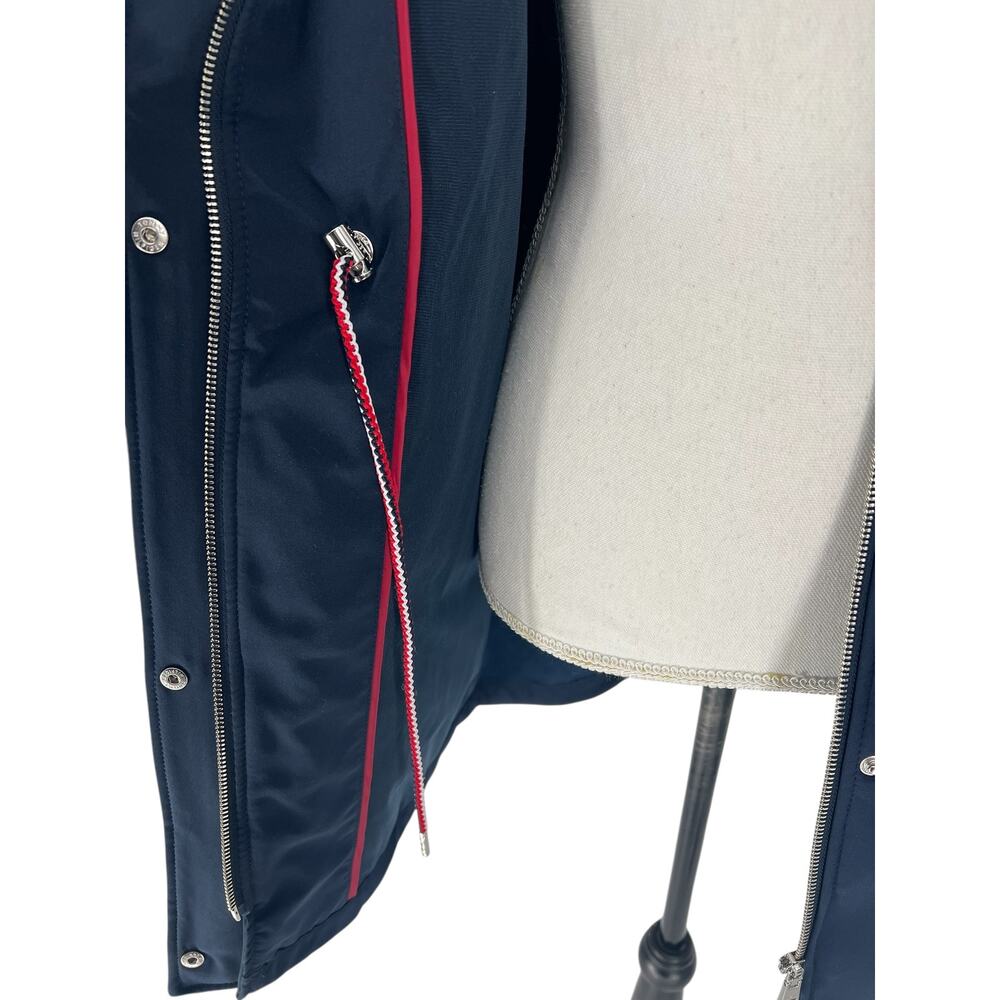 Tommy Hilfiger Hooded Cinch Waist Softshell Raincoat XXS - Picture 14 of 15